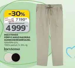 Auchan INEXTENSO FÉRFI CARGO NADRÁG GUMIS DERÉKRÉSSZEL ajánlat