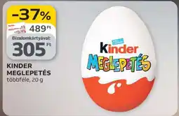 Auchan KINDER Meglepetés ajánlat