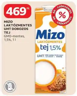 Auchan Mizo Laktózmentes UHT Dobozos Tej ajánlat