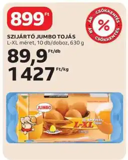 Auchan SZIJÁRTÓ JUMBO TOJÁS ajánlat