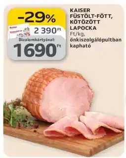 Auchan KAISER FÜSTÖLT-FŐTT, KÖTÖZÖTT LAPOCKA ajánlat