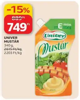 Auchan UNIVER﻿﻿ Mustár ajánlat