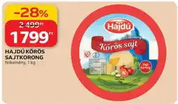 Auchan Hajdú Körös sajtkorong ajánlat