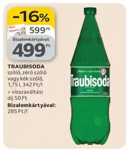 Auchan Traubisoda ajánlat