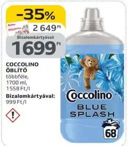 Auchan Coccolino Öblítő ajánlat