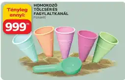 Auchan HOMOKOZÓ TÖLCSÉR ÉS FAGYLALTKANÁL ajánlat