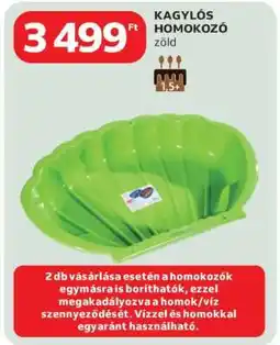 Auchan Kagylós Homokozó ajánlat
