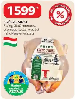 Auchan Egész csirke ajánlat