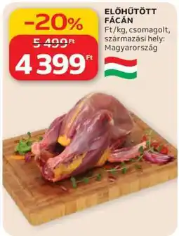 Auchan Előhűtött fácán ajánlat