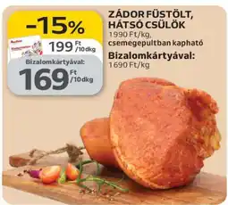 Auchan Zádor Füstölt Hátsó Csülök ajánlat