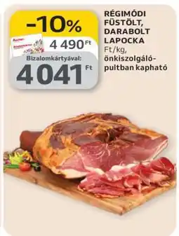 Auchan Régimódi füstölt, darabolt lapocka ajánlat