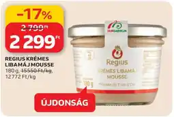 Auchan REGIUS KRÉMES LIBAMÁJ MOUSSE ajánlat