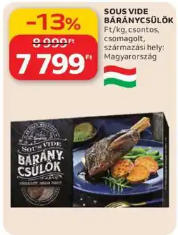 Auchan Sous Vide Báránycsülök ajánlat