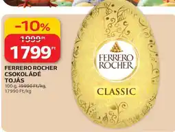 Auchan FERRERO ROCHER CSOKOLÁDÉ TOJÁS ajánlat