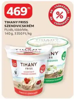 Auchan Tihany Friss Szendvicskrém ajánlat