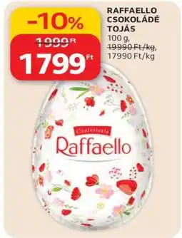 Auchan RAFFAELLO CSOKOLÁDÉ TOJÁS ajánlat