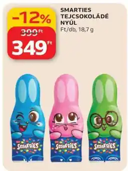 Auchan SMARTIES TEJCSOKOLÁDÉ NYÚL ajánlat