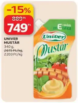 Auchan UNIVER Mustár ajánlat