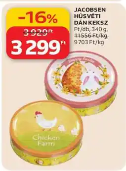 Auchan JACOBSEN HÚSVÉTI DÁN KEKSZ ajánlat