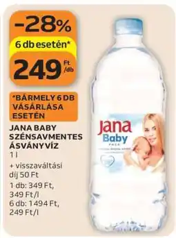 Auchan Jana Baby Szénsavmentes Ásványvíz ajánlat