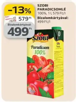 Auchan SZOBI Paradicsomlé ajánlat