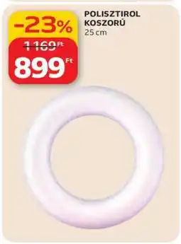 Auchan Polisztirol koszorú ajánlat