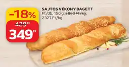 Auchan SAJTOS VÉKONY BAGETT ajánlat