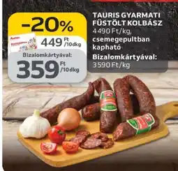 Auchan Tauris Gyarmati Füstölt Kolbász ajánlat