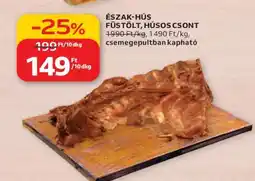 Auchan ÉSZAK-HÚS FÜSTÖLT HÚSOS CSONT ajánlat