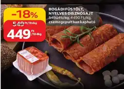Auchan Bogádi Füstölt Nyelves Disznósajt ajánlat