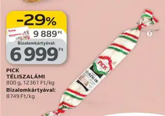 Auchan PICK Téliszalámi ajánlat