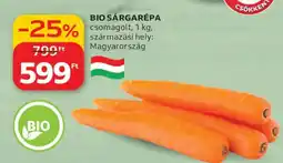 Auchan Bio sárgarépa ajánlat