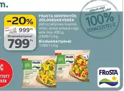 Auchan FRoSTA SERPENYŐS ZÖLDSÉGKEVERÉK ajánlat