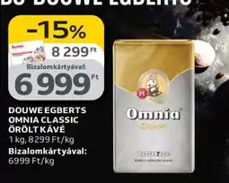 Auchan Douwe Egberts Omnia Classic őrölt kávé ajánlat