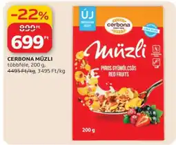 Auchan CERBONA Müzli ajánlat