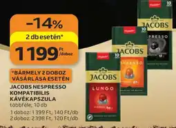 Auchan Jacobs Nespresso Kompatibilis Kávékapszula ajánlat