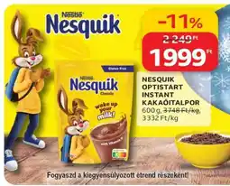 Auchan Nesquik Optistart Instant Kakaóitalpor ajánlat