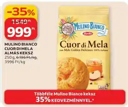 Auchan MULINO BIANCO CUOR DI MELA ALMÁS KEKSZ ajánlat