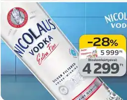 Auchan NICOLAUS Vodka ajánlat