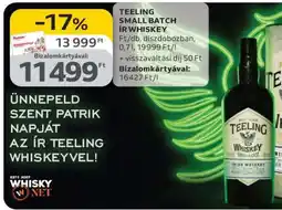 Auchan Teeling Small Batch Ír Whiskey ajánlat