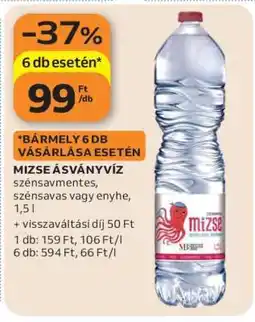 Auchan Mizse ásványvíz ajánlat