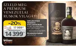 Auchan Diplomático Reserva Exclusiva Rum ajánlat