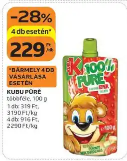 Auchan KUBU PŰRÉ ajánlat