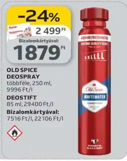 Auchan OLD SPICE DEOSPRAY ajánlat