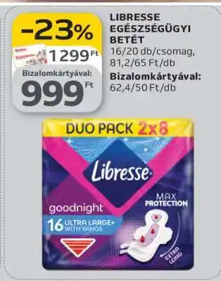Auchan LIBRESSE EGÉSZSÉGÜGYI BETÉT ajánlat