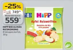 Auchan HIPP BIO ALMÁS RIZSKORONG ajánlat