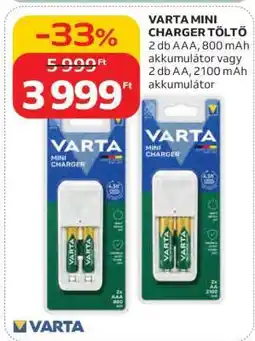 Auchan VARTA MINI CHARGER TÖLTŐ ajánlat