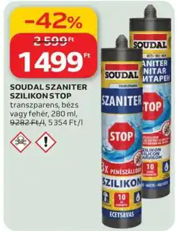 Auchan SOUDAL SZANITER SZILIKON STOP ajánlat