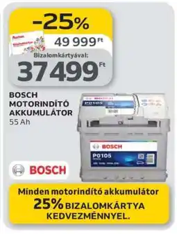 Auchan BOSCH MOTORINDÍTÓ AKKUMULÁTOR ajánlat