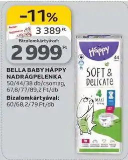 Auchan Bella Baby Happy Nadrágpelenka ajánlat